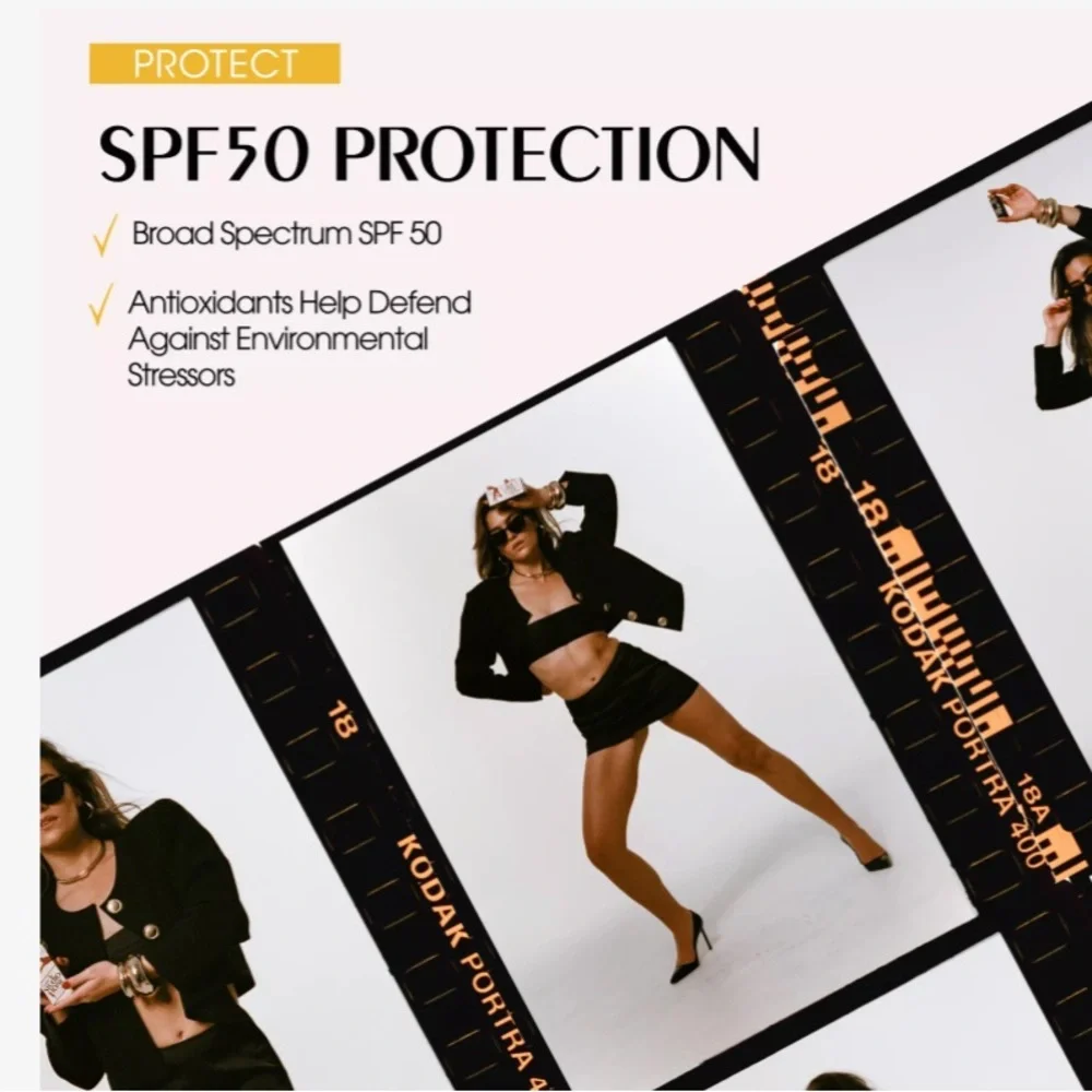 Vacation Studio Tone SPF 50 Bronzing Drops for Face bronze nourish protect